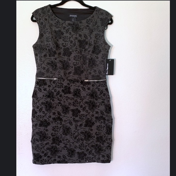 Enfocus Studio Dresses & Skirts - EnFocus Black Shift Dress with pocket detail 8